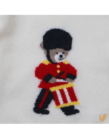 Wool and cashmere bear jersey