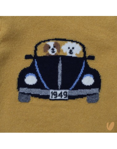 Maglia auto lana e cashmere Bimbo