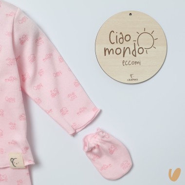 Set nascita cotone Completo e Pagliaccetto