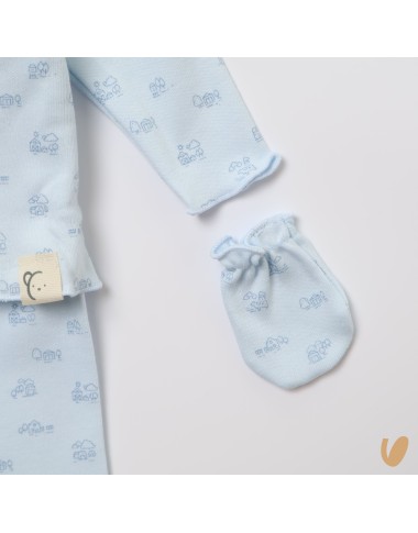 Set nascita cotone Completo e Pagliaccetto