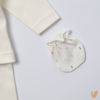 Set nascita cotone Completo e Pagliaccetto