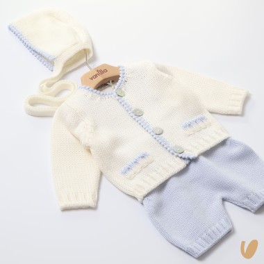 Completo in lana Completo e Pagliaccetto