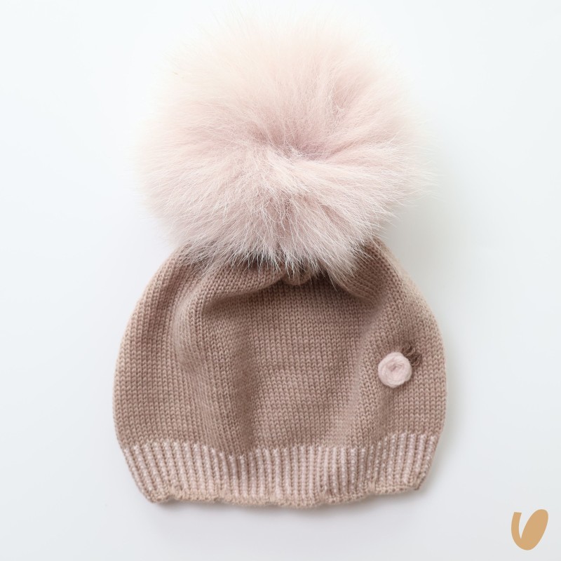 Cappello in lana pompon Accessori