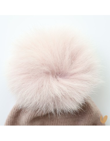 Pompon wool hat