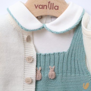 Completo nascita lana Set Nascita e Uscita Clinica