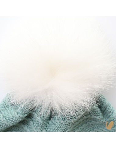 Pompon wool hat
