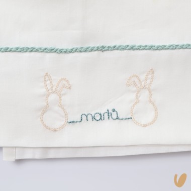 Set lenzuola coniglietto Coperta e Lenzuola