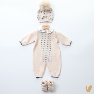 Completo nascita lana Set Nascita e Uscita Clinica