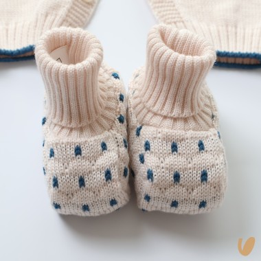 Completo nascita lana Set Nascita e Uscita Clinica