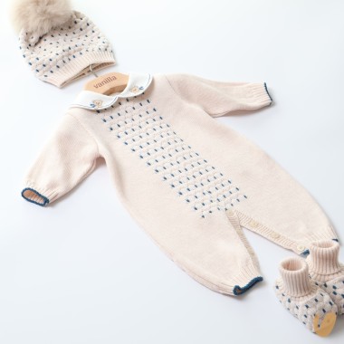 Completo nascita lana Set Nascita e Uscita Clinica