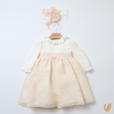 Abito battesimale con fascia Battesimo