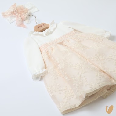 Abito battesimale con fascia Battesimo