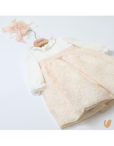 Baptismal dress with band