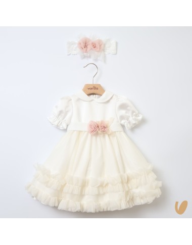 Baptismal dress with band