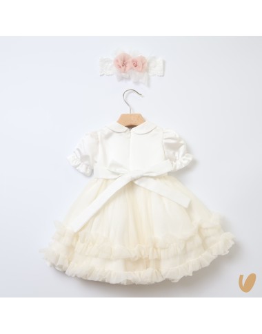 Baptismal dress with band