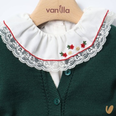 Completo elegante Natalizio Completo e Pagliaccetto