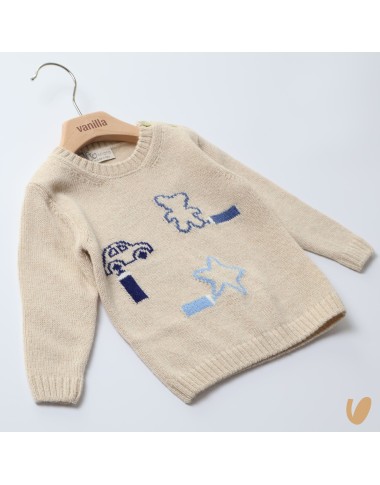 Car sweater wool and cashmere