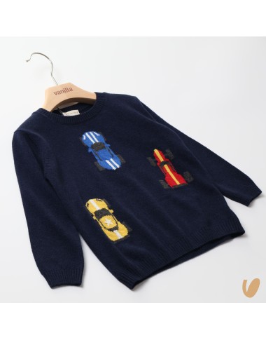 Maglioncino auto lana e cashmere Bimbo