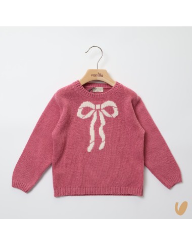 Wool and cashmere bow sweater