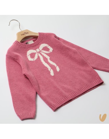 Maglioncino fiocco lana e cashmere Cardigan e Maglia