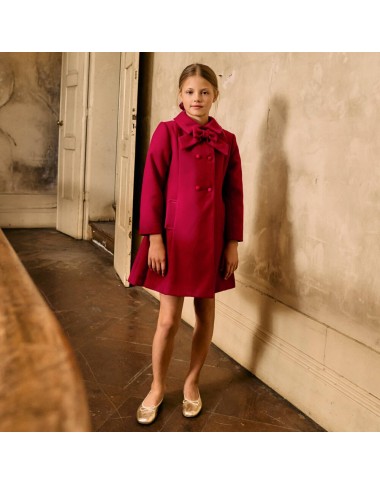 Fiocco and Plissè coat