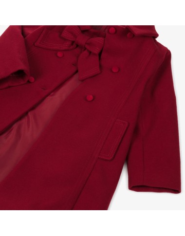 Cappotto fiocco e plissè SALDI 20%