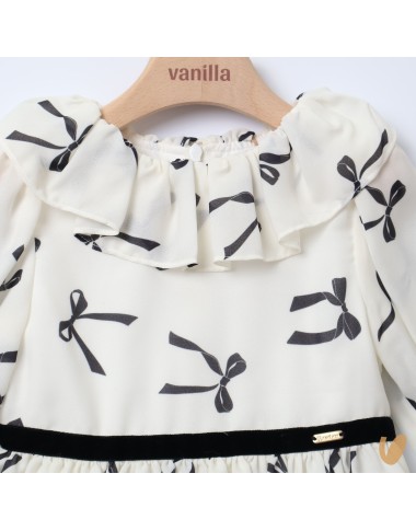 Chiffon flakes dress