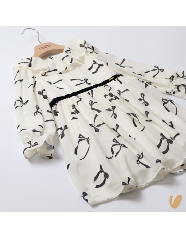 Chiffon flakes dress