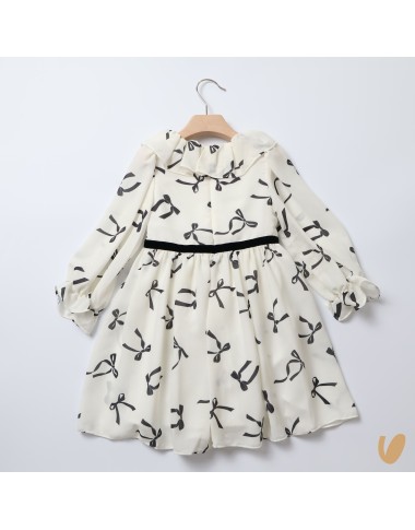 Chiffon flakes dress