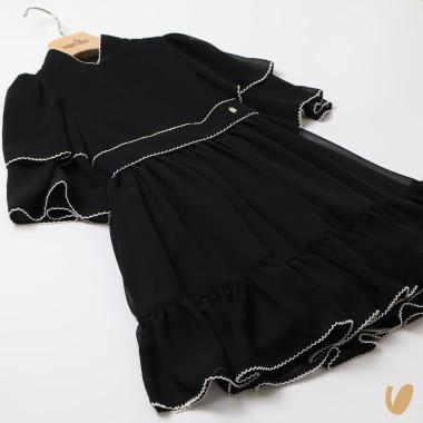 Abito Chiffon balze Abito e Tuta