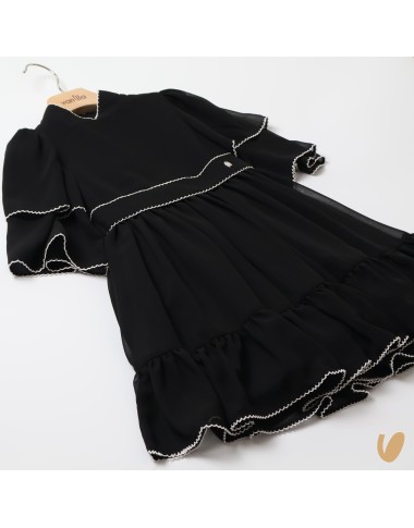 Abito Chiffon balze Abito e Tuta