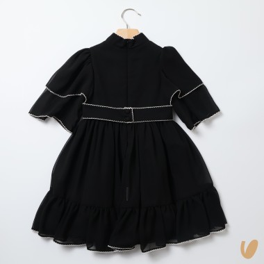 Abito Chiffon balze Abito e Tuta