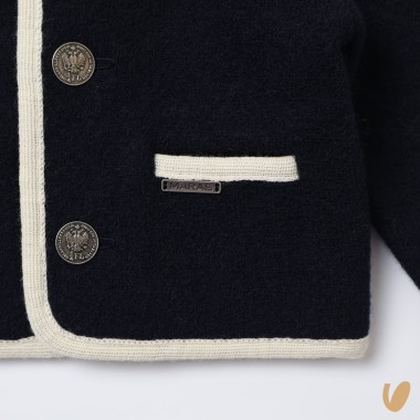 Cappottino in lana profili Cappotto e Giubbino