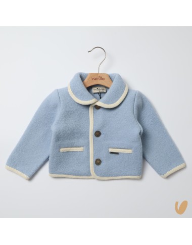 Cappottino in lana profili Cardigan e Accessori