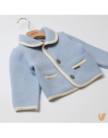 Cappottino in lana profili Cardigan e Accessori