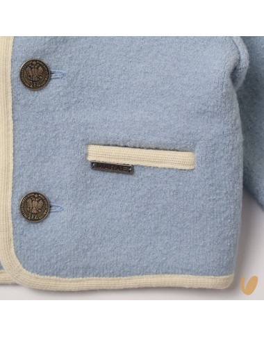 Cappottino in lana profili Cardigan e Accessori