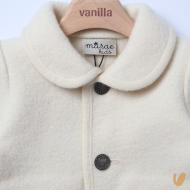 Cappottino in lana profili Cardigan e Accessori