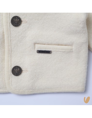 Cappottino in lana profili Cardigan e Accessori