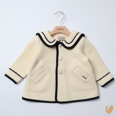 Cappottino in lana marinaretto Cappotto e Giubbino