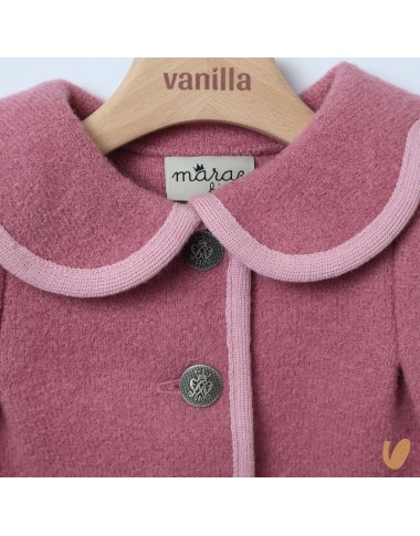Cappottino in lana collo fiore Cappotto e Giubbino