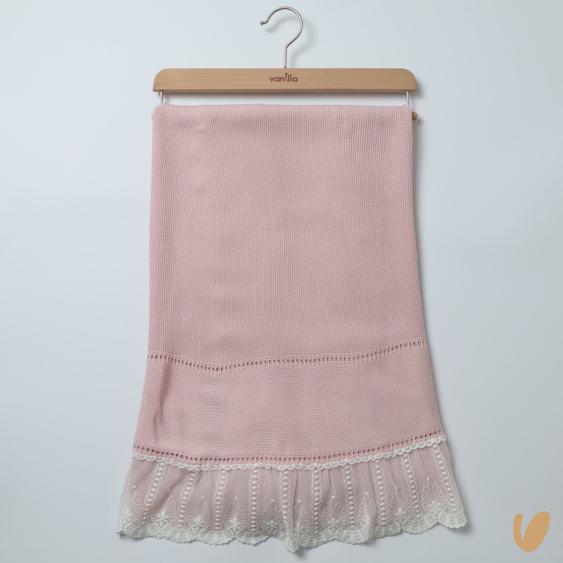 Maxi coperta con macramè Accessori