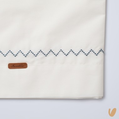 Set lenzuola con ricamo Coperta e Lenzuola