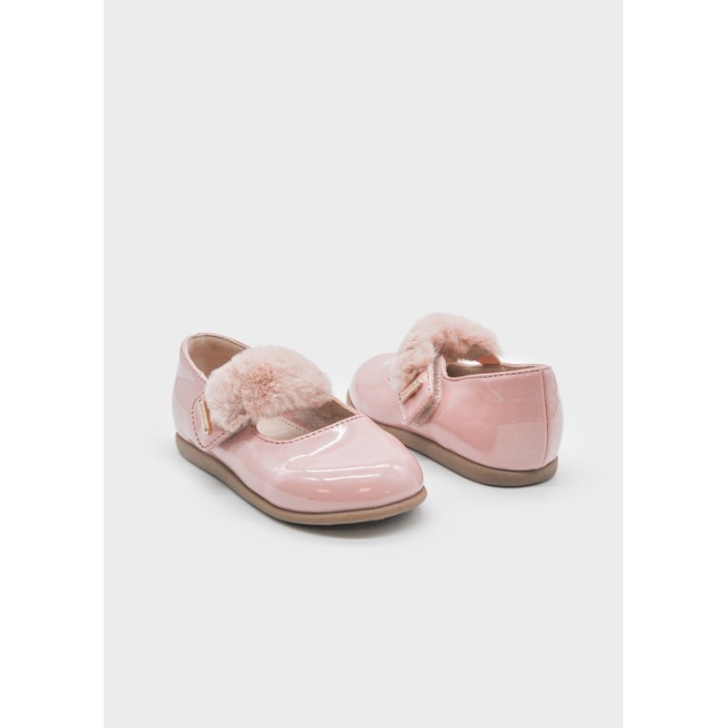 Ballerina con ecopelliccia Scarpe