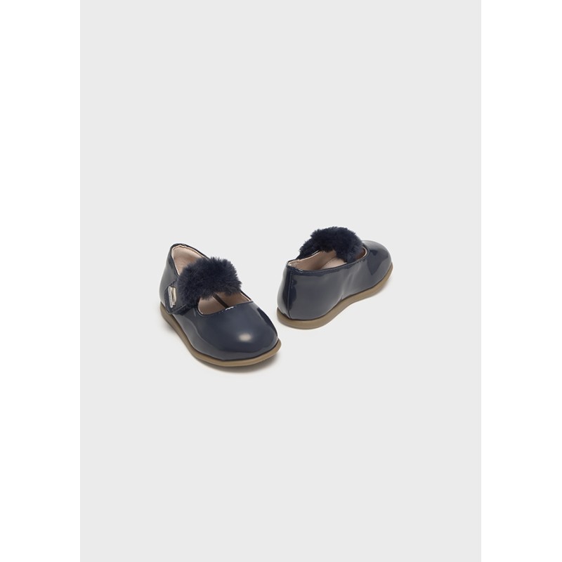 Ballerina con ecopelliccia Scarpe