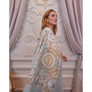 Mussola Zodiac Blue Mussole e Bavette