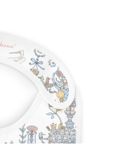 Satin Tile de Jouy bavetta