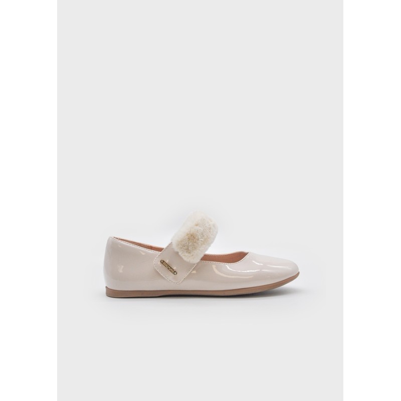 Ballerina con ecopelliccia Scarpe