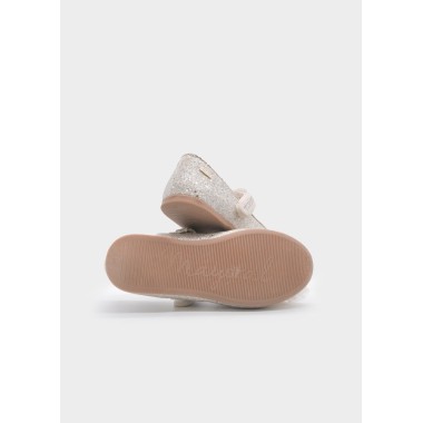 Ballerina glitter fiocco Scarpe