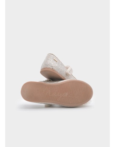Ballerina glitter fiocco Scarpe