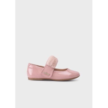 Ballerina con ecopelliccia Scarpe